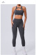 SC Solid Color Sleeveless Sport Yoga Two Piece Pants Set GQSA-59520/8020