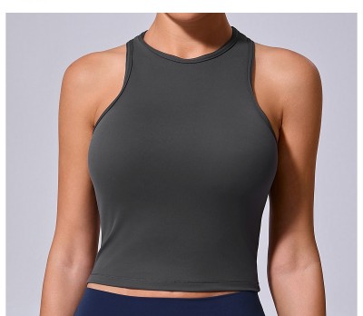 SC Solid Color Sleeveless Sport Tank Tops GQSA-BT095