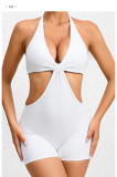EVE Sexy Halterneck Hollow Out Romper GQSA-VC12