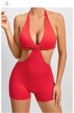 EVE Sexy Halterneck Hollow Out Romper GQSA-VC12