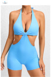 EVE Sexy Halterneck Hollow Out Romper GQSA-VC12
