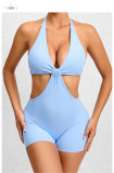 EVE Sexy Halterneck Hollow Out Romper GQSA-VC12