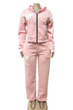 EVE Sport Hooded Sweatshirt Two Piece Pants Set GFCF-1398