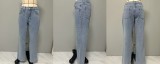 EVE Retro Straight Loose Denim Trousers GSMF-ZC13399