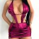 EVE Sexy Solid Tight Two Piece Swimsuit DYSC-DY22A307YYB120613