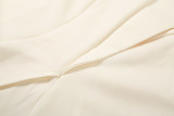 EVE Solid Color Long Sleeve Two Piece Skirts Set GYME-K25S79802