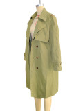 EVE Loose Lapel Solid Color Long Coats SH-391425