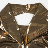 EVE Sleeveless Halterneck Backless Mini Dress GPKJ-MR26552