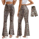 EVE Color-blocked Printed Flared Pants + Headscarf GMMD-24666