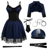 EVE Halloween Police Uniform Costume Suit GMMD-8082