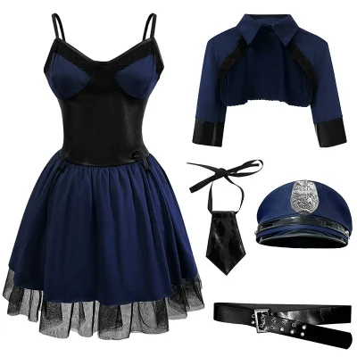 EVE Halloween Police Uniform Costume Suit GMMD-8082