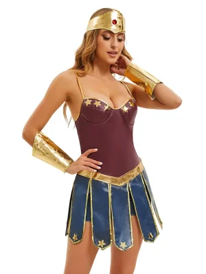 EVE Halloween Greek Goddess Cosplay Costume GMMD-8053