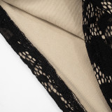 EVE Lace See Through Two Piece Pants Set GDSF-K25ST021