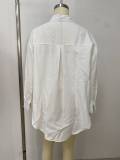 EVE Lantern  Long Sleeve Irregular Shirt LSD-2537