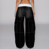 EVE Fashion Loose Denim Straight Jeans LSD-2549