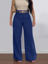 EVE Solid Color Wide Leg Pants ONY-391258