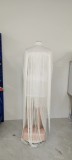 EVE Deep V Neck Long Sleeve Tassel Mini Dress GHXF-HX0203