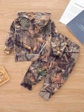 EVE Kids Boys Camouflage Print Two Piece Pants Set GYMF-YM078