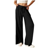 EVE Loose Solid Color Wide Leg Pants GYZY-6687