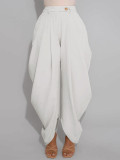 EVE Fashion Solid Color Flower Bud Pants SFY-795