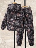 EVE Kids Canouflage Print Hooded Sweatshirt Pants Suit GYMF-167