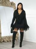 EVE Knits Tassel Tie Up Two Piece Skirt Set CM-9533