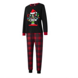 EVE Christmas Plaid Patchwork Print Family Matching Sets YLDF-2690