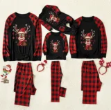 EVE Plaid Print Christmas Family Pajama Set YLDF-209177-2