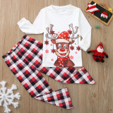 EVE Plaid Print Christmas Family Pajama Set YLDF-209177-2