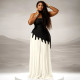 EVE Sexy Backless Split Two Piece Skirts Set DLSF-K25S81484