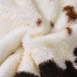 EVE Loose Printed Fleece Pants GFRT-60370PBZ