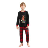 EVE Christmas Print Pajama Set Parent-Child Matching Set YLDF-6699
