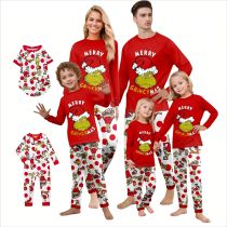 EVE Christmas Print Family Home Parent-child Pyjamas Set GSGS-0683