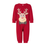 EVE Christmas Reindeer Print Matching Family Pajama Set YLDF-2461