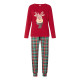 EVE Christmas Reindeer Print Matching Family Pajama Set YLDF-2461
