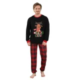 EVE Christmas Print Pajama Set Parent-Child Matching Set YLDF-6699
