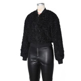 EVE Long Sleeve Zipper Loose Coats ZSD-0773