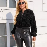 EVE Long Sleeve Zipper Loose Coats ZSD-0773