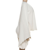 EVE Flare Sleeve Solid Color Mini Dress XEF-K25D83058