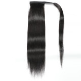 EVE Human Hair Wig Velcro Ponytail  JKLS-61327