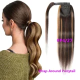 EVE Human Hair Wig Velcro Ponytail  JKLS-61327