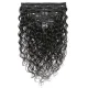 EVE Human Hair Clip-On Hair Extensions 8-Piece Set JKLS-80245