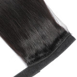 EVE Human Hair Wig Velcro Ponytail  JKLS-61327