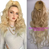 EVE Human Hair Body Wave Drawstring Ponytail JKLS-18613