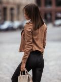 EVE Fashion Zipper Short Jacket GSZE-5065