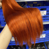 EVE Human Hair Bundles Straight Hair Wigs JFDX-23740