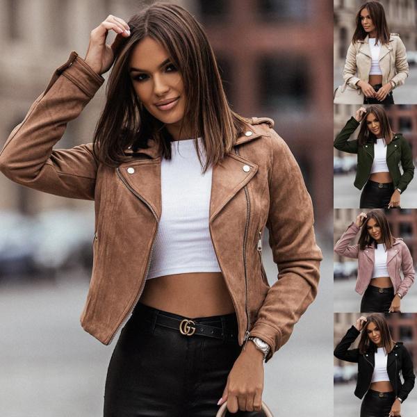 EVE Fashion Zipper Short Jacket GSZE-5065