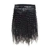 EVE Real Hair PU Clip-On Hair Extensions Wigs JFDX-69145