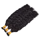 EVE Human Hair Wigs Crystal Tip Hair Extensions JFDX-17622