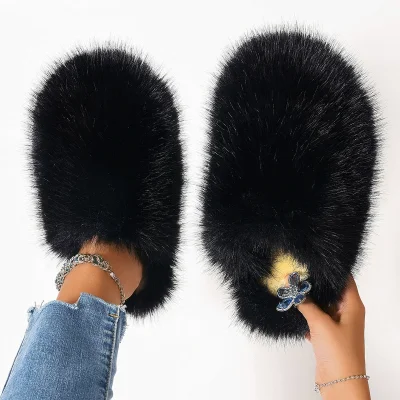 EVE Warm Fur Slippers NGZR-13-1